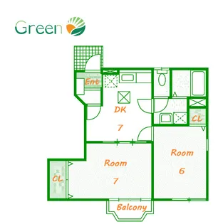 神奈川県茅ヶ崎市矢畑【アパート】の間取り
