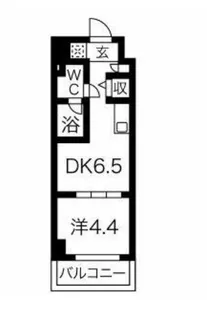 東京都台東区日本堤2【マンション】の間取り