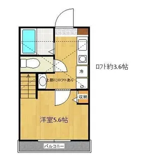 シリウス相模大野【2階】の間取り