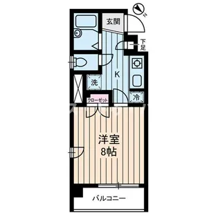 エステート東池袋【1階】の間取り
