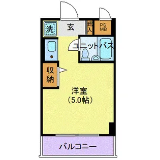 ロイヤルハイム高円寺【3階】の間取り