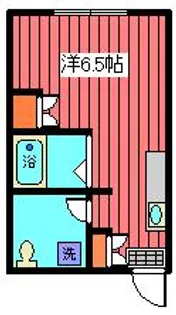 ハローレジデンス東大前【2階】の間取り