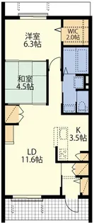 神奈川県藤沢市本鵠沼4【マンション】の間取り