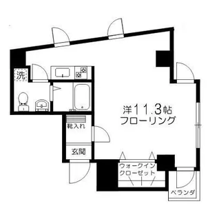セキュリティプラザ【3階】の間取り