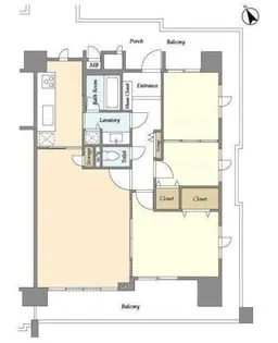 ガーデン文京白山【4階】の間取り