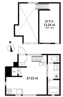 オリヴィエ【1階】の間取り