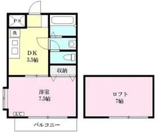 第5ひばりマンション【3階】の間取り