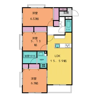 Menera【4階】の間取り