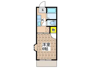 グランデュールK【1階】の間取り