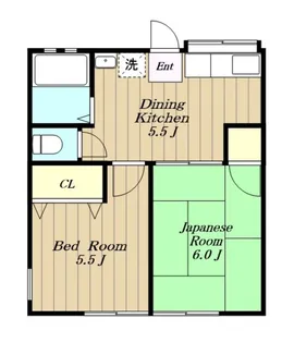 ドミールさがみ【1階】の間取り
