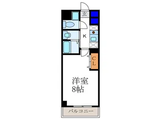 ヴァイタルハウス【2階】の間取り