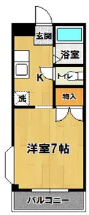沼尻ハイツC棟【2階】の間取り
