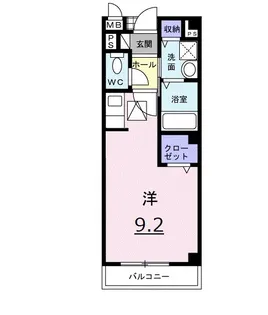 茨城県牛久市中央3【アパート】の間取り