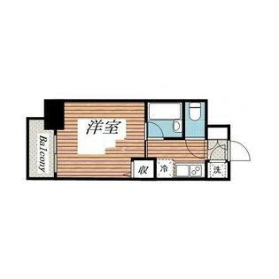 プレール目黒リバーサイド【8階】の間取り