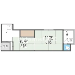 谷口文化【1階】の間取り