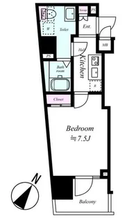 エルミタージュ大塚【2階】の間取り