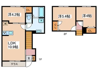 Fleur西台の間取り