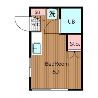 グレース駒沢【1階】の間取り