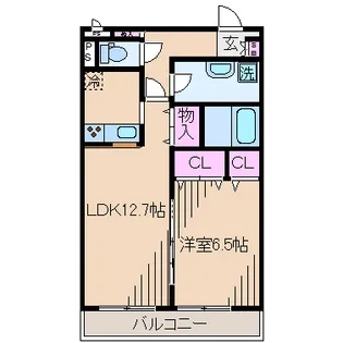 グランメゾン【3階】の間取り