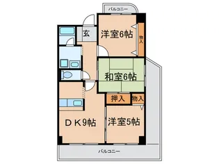 エクセレンシーアイ【3階】の間取り