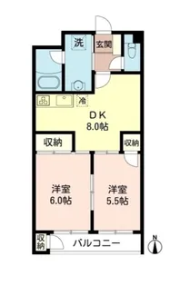 ロゼ下目黒【3階】の間取り