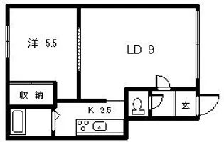 スイートライフ【2階】の間取り