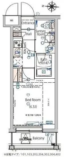 マーロ立石【2階】の間取り