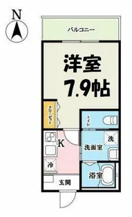 (仮称)キャメル蒲生4【2階】の間取り