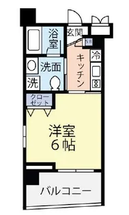 グランヴァンラクシス東大島【7階】の間取り