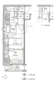 クレイシア秋葉原ラグゼスウィート【3階】の間取り