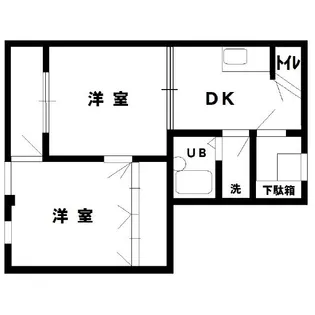 PORT SIDE K-II【3階】の間取り