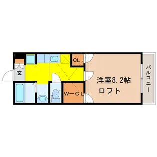 グランデール・ファースト【2階】の間取り