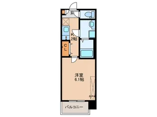ウインズコート都島【3階】の間取り