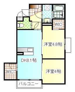 ブランドール【2階】の間取り