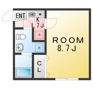 カノア上永谷【2階】の間取り
