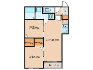 D.CREART SONODA【1階】の間取り