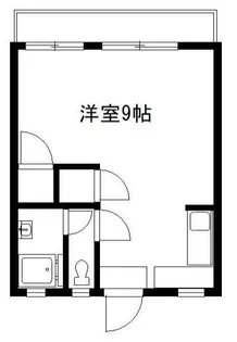 桃園ハイム【4階】の間取り