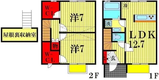 メゾンヌーヴ柏の葉の間取り