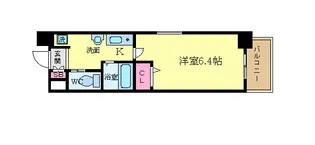 グランドパレス御池衣棚【6階】の間取り