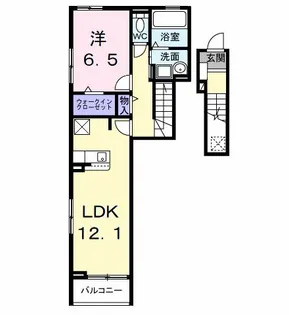 AZガーデン・ソレイユ【2階】の間取り