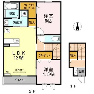 オークウッド桂の間取り