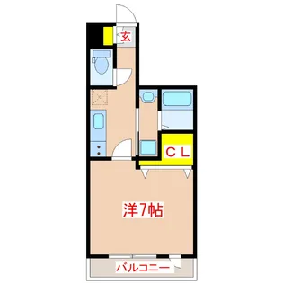 GRANVERDE ARATA II【1階】の間取り