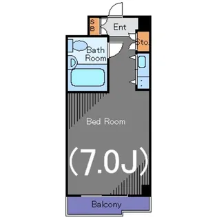 シティコート桜丘【5階】の間取り