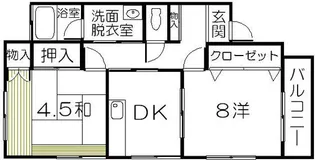 コーポなごみ【1階】の間取り
