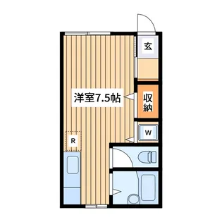 ソレイユ川崎【1階】の間取り