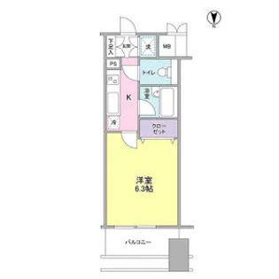 プロスペクト・グラーサ広尾【10階】の間取り