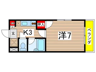 シュア-ヴ西本【1階】の間取り