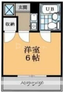 グランスイート東京【3階】の間取り