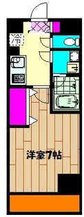 八番館【3階】の間取り