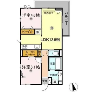 リーベル【3階】の間取り